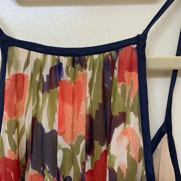 Moulinette Soeurs Pond Reflections Silk Dress Sz 6 - Picture 4 of 7